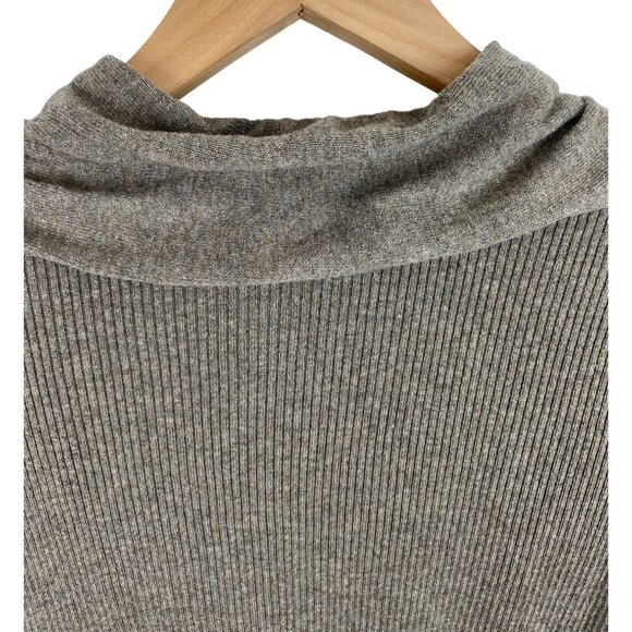 Converse One Star Brown Open Front Cardigan Sweater Womens SIze Large - Picture 5 of 9